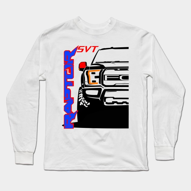 Ford Raptor SVT Long Sleeve T-Shirt by gaplexio